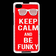 Coque Blackberry Z30 Keep Calm Funky Rouge