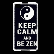 Coque Blackberry Z30 Keep Calm Be Zen Noir