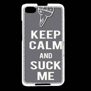 Coque Blackberry Z30 Keep Calm Suck me Gris