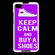 Coque Blackberry Z30 Keep Calm Buy Shoes Violet