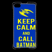 Coque Blackberry Z30 Keep Calm Batman Bleu