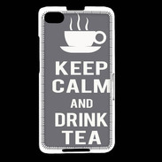 Coque Blackberry Z30 Keep Calm Drink Tea Gris