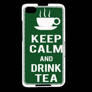 Coque Blackberry Z30 Keep Calm Drink Tea Vert