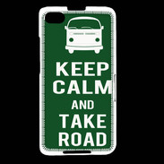 Coque Blackberry Z30 Keep Calm Take road Vert