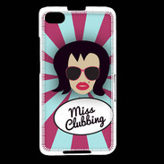 Coque Blackberry Z30 Miss Clubbing Brune