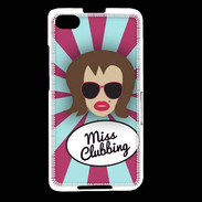 Coque Blackberry Z30 Miss Clubbing Chatain