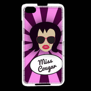 Coque Blackberry Z30 Miss Cougar Brune