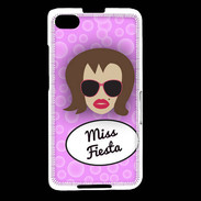 Coque Blackberry Z30 Miss Fiesta Chatain