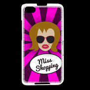 Coque Blackberry Z30 Miss Shopping Rousse