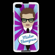 Coque Blackberry Z30 Mister Beau gosse Chatain