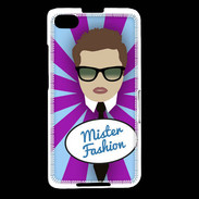 Coque Blackberry Z30 Mister Fashion Chatain
