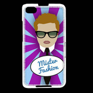 Coque Blackberry Z30 Mister Fashion Roux