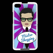 Coque Blackberry Z30 Mister Shopping Brun