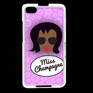 Coque Blackberry Z30 Miss Champagne Black