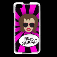 Coque Blackberry Z30 Miss Swag Chatain