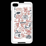Coque Blackberry Z30 Adishatz All Over Rugby