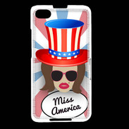 Coque Blackberry Z30 Miss USA Chatain