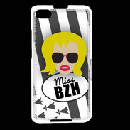 Coque Blackberry Z30 Miss Bretagne Blonde