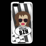 Coque Blackberry Z30 Miss Bretagne Chatain