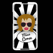 Coque Blackberry Z30 Miss Corse Rousse