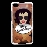 Coque Blackberry Z30 Miss Guadeloupe Brune