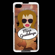 Coque Blackberry Z30 Miss Guadeloupe Rousse