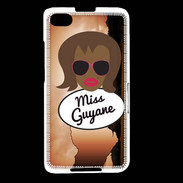 Coque Blackberry Z30 Miss Guyane Black