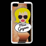 Coque Blackberry Z30 Miss Guyane Blonde