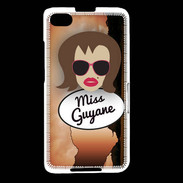 Coque Blackberry Z30 Miss Guyane Chatain