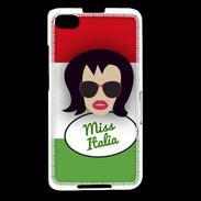 Coque Blackberry Z30 Miss Italie Brune