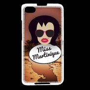 Coque Blackberry Z30 Miss Martinique Brune