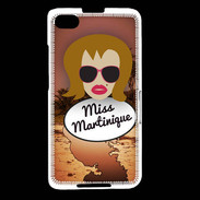 Coque Blackberry Z30 Miss Martinique Rousse