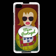 Coque Blackberry Z30 Miss Portugal Rousse