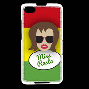 Coque Blackberry Z30 Miss Rasta Chatain