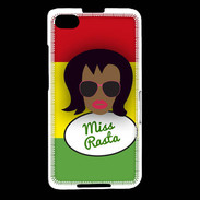 Coque Blackberry Z30 Miss Rasta Black