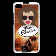 Coque Blackberry Z30 Miss Réunion Chatain