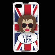 Coque Blackberry Z30 Miss UK Chatain