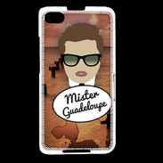 Coque Blackberry Z30 Mister Guadeloupe Chatain