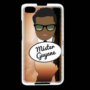 Coque Blackberry Z30 Mister Guyane Black