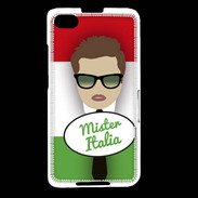 Coque Blackberry Z30 Mister Italie Chatain