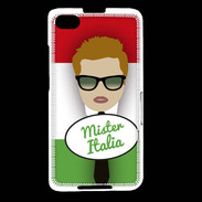 Coque Blackberry Z30 Mister Italie Roux