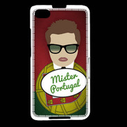Coque Blackberry Z30 Mister Portugal Chatain