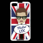Coque Blackberry Z30 Mister UK Chatain