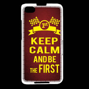 Coque Blackberry Z30 Keep Calm and Be the First Rouge