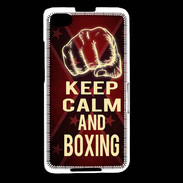Coque Blackberry Z30 Keep Calm and Boxing Rouge