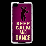 Coque Blackberry Z30 Keep Calm and Dance Rose