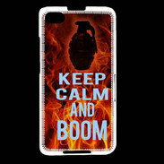 Coque Blackberry Z30 Keep Calm and Grenade