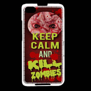 Coque Blackberry Z30 Keep Calm and Kill Zombies Rouge
