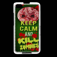 Coque Blackberry Z30 Keep Calm and Kill Zombies Vert
