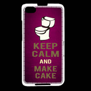 Coque Blackberry Z30 Keep Calm and Make cake Rose
